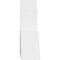 Ekena Millwork Portland Architectural Grade PVC Gable Bracket, 36"W x 13 1/2"H x 4"D x 6"F, 9/12 Pitch GBP036X14X0406POR00 - alternate 2